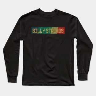 Billy Strings - RETRO COLOR - VINTAGE Long Sleeve T-Shirt